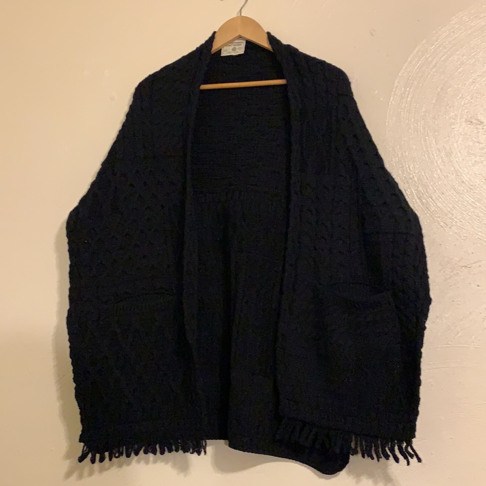 Connemara Knitwear Poncho Made in Ireland